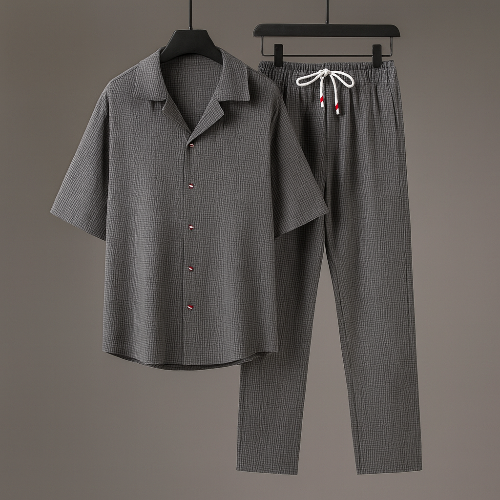 Avenue Men's Relaxed Linen Set