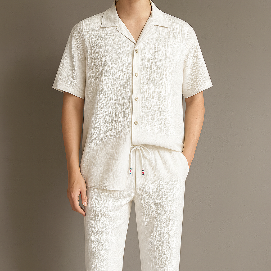 Avenue Men's Relaxed Linen Set