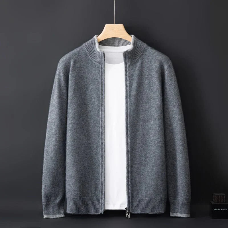 Riku Kaşmir Zip Ceket