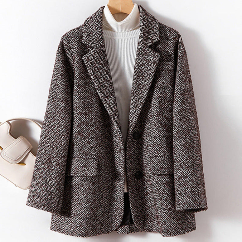 Linda Yünlü Blazer Ceket