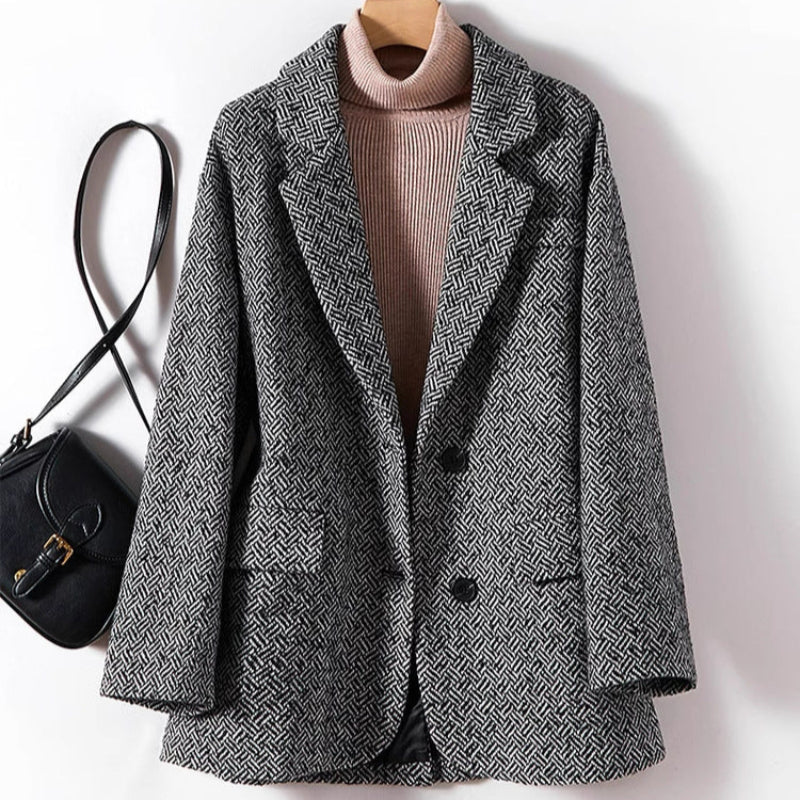 Linda Yünlü Blazer Ceket