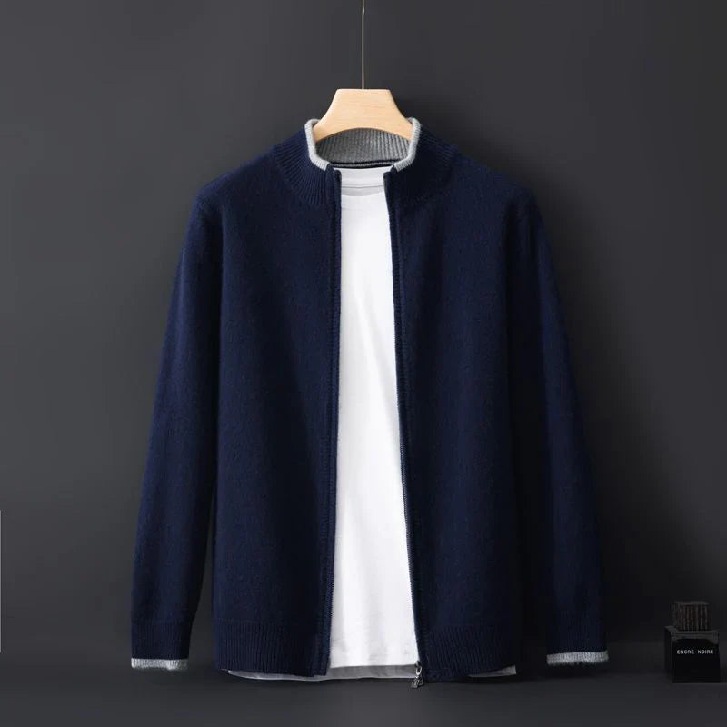Riku Kaşmir Zip Ceket