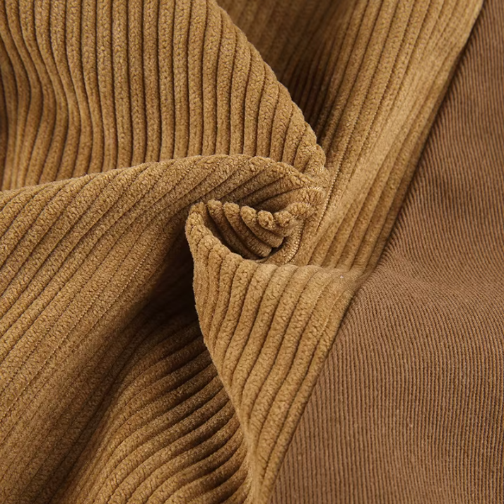 Verge Patchwork Kadife Pantolon