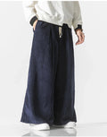 Heritage Wide-Leg Kadife Pantolon