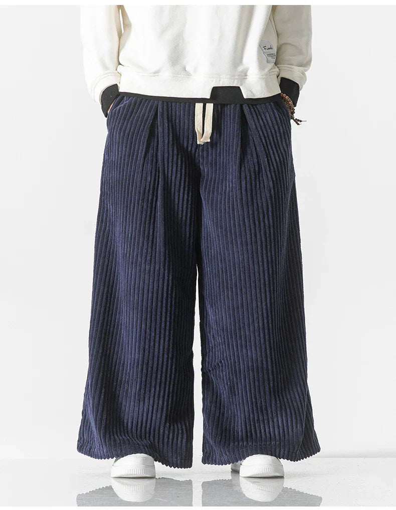 Heritage Wide-Leg Corduroy Pants