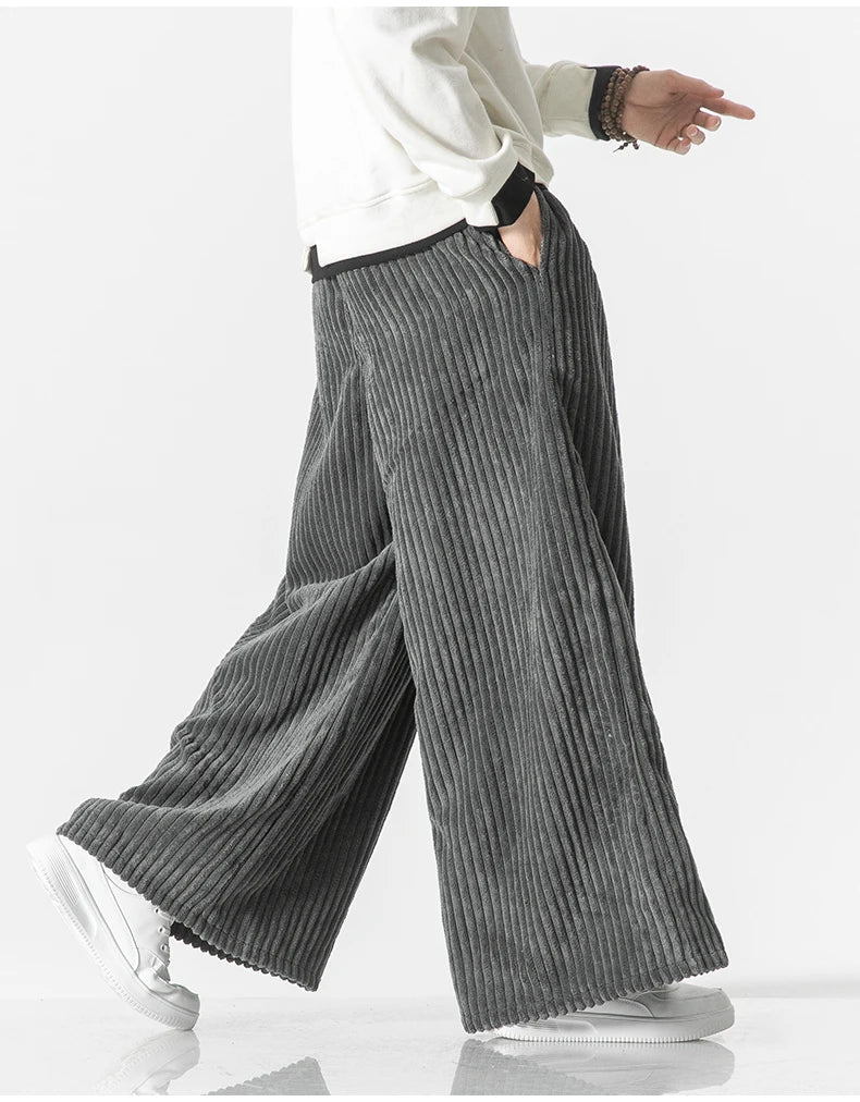 Heritage Wide-Leg Corduroy Pants