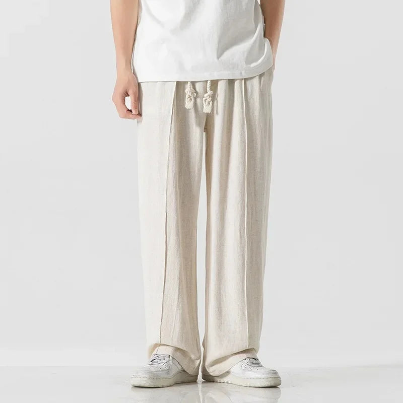 Stratton Relaxed Cotton Pants