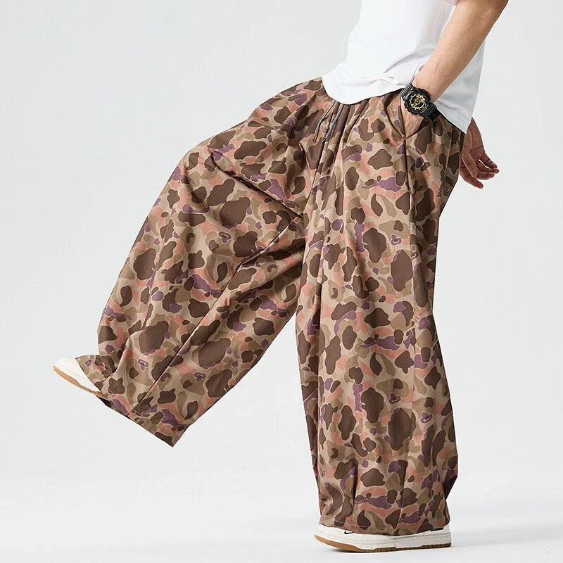 Recon Oversized Kamuflaj Pantolon