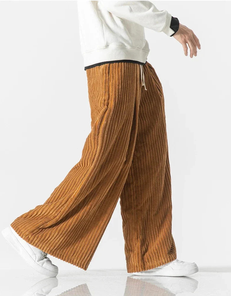 Heritage Wide-Leg Corduroy Pants