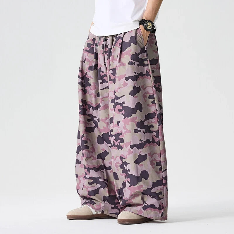 Recon Oversized Kamuflaj Pantolon
