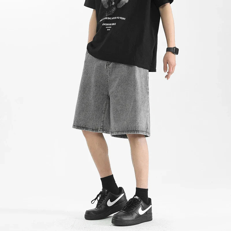 Westline Relaxed Denim Shorts