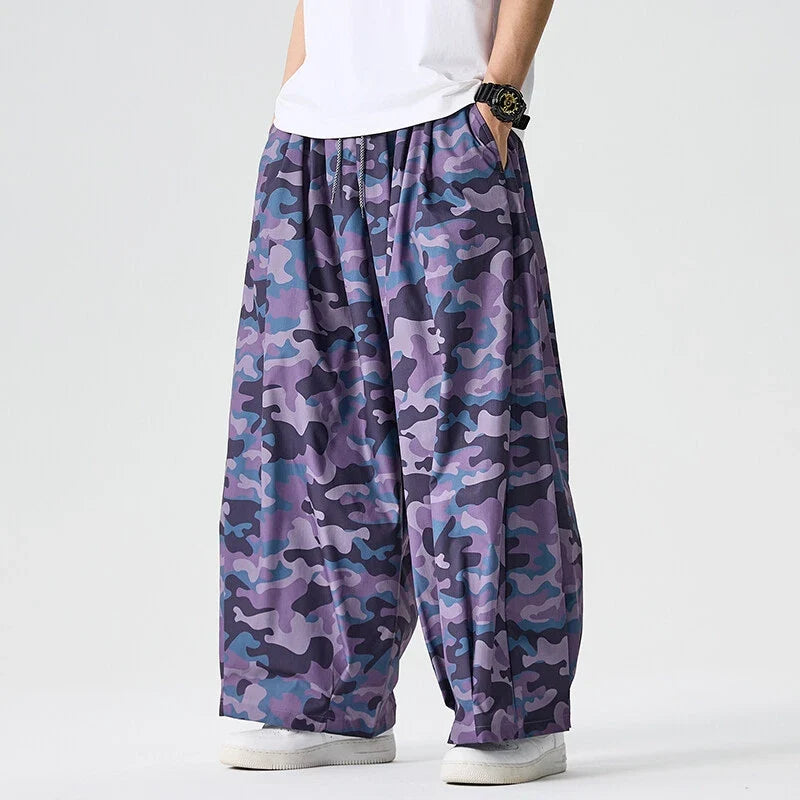 Recon Oversized Kamuflaj Pantolon