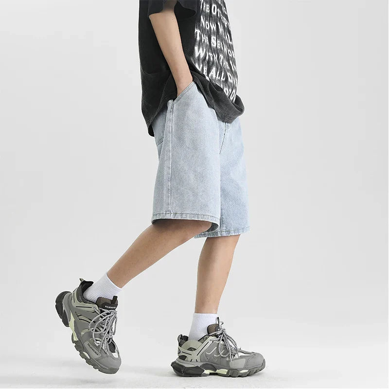 Westline Relaxed Denim Shorts