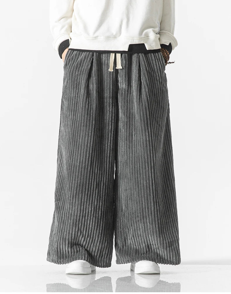 Heritage Wide-Leg Corduroy Pants