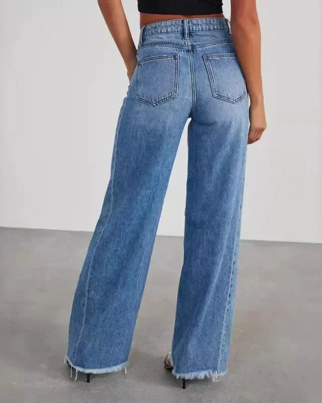 Esra Geniş Paça Jean