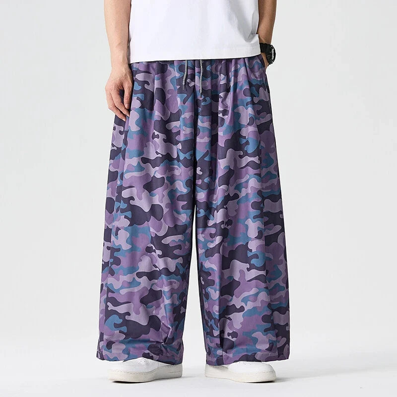 Recon Oversized Kamuflaj Pantolon