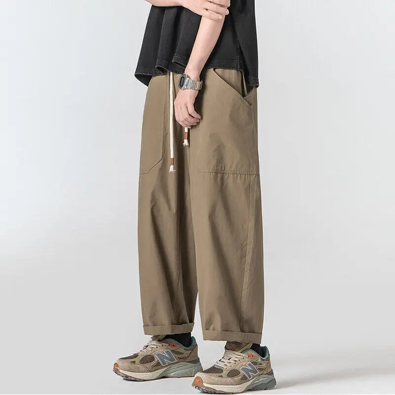 Kyoto Oversized Cotton Pants