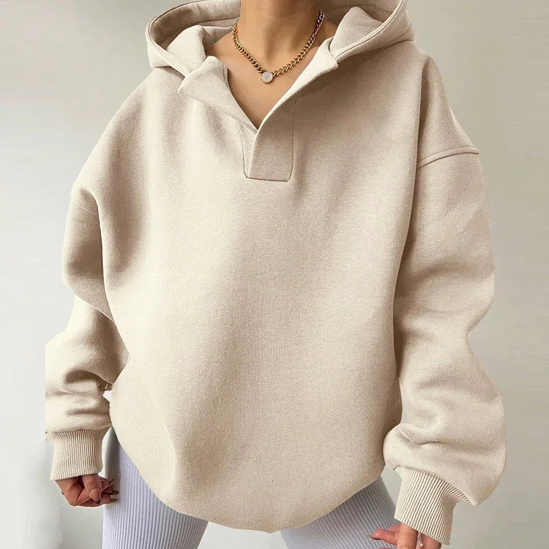 Aura Rahat Kesim Hoodie
