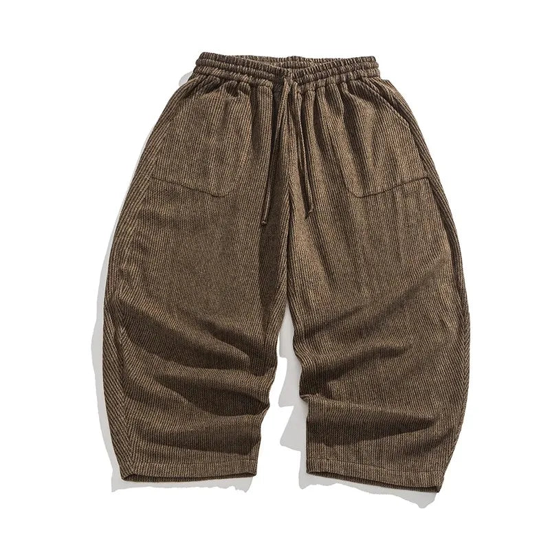 Barrel Corduroy Pants