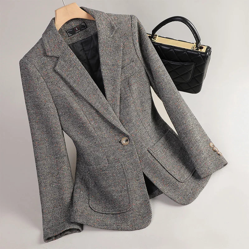 Rosa Vittoria Yünlü Blazer Ceket