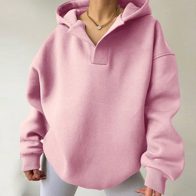 Aura Rahat Kesim Hoodie