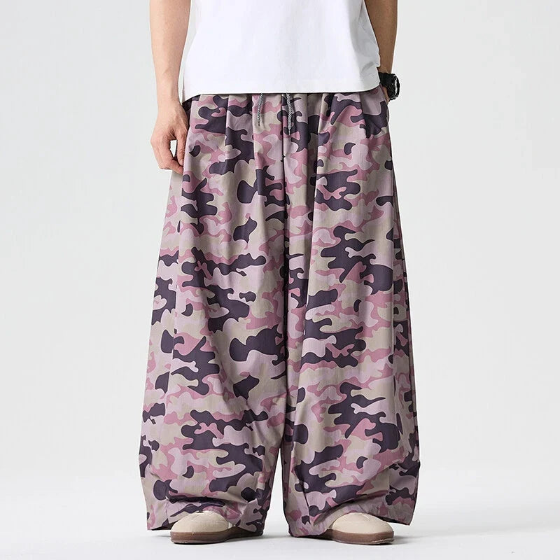 Recon Oversized Kamuflaj Pantolon