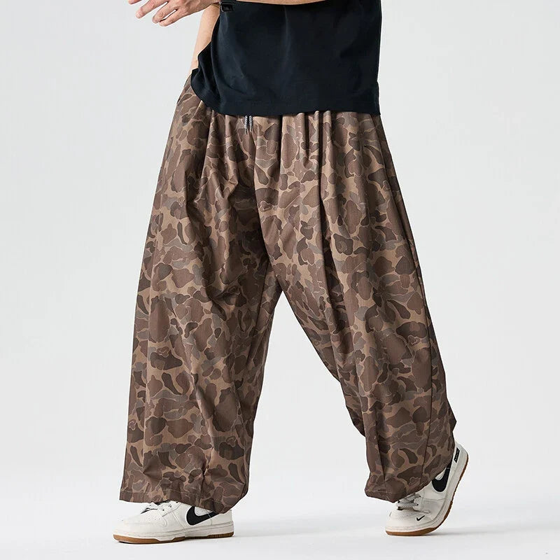 Recon Oversized Kamuflaj Pantolon