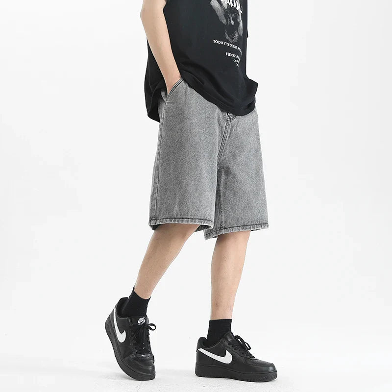 Westline Relaxed Denim Shorts