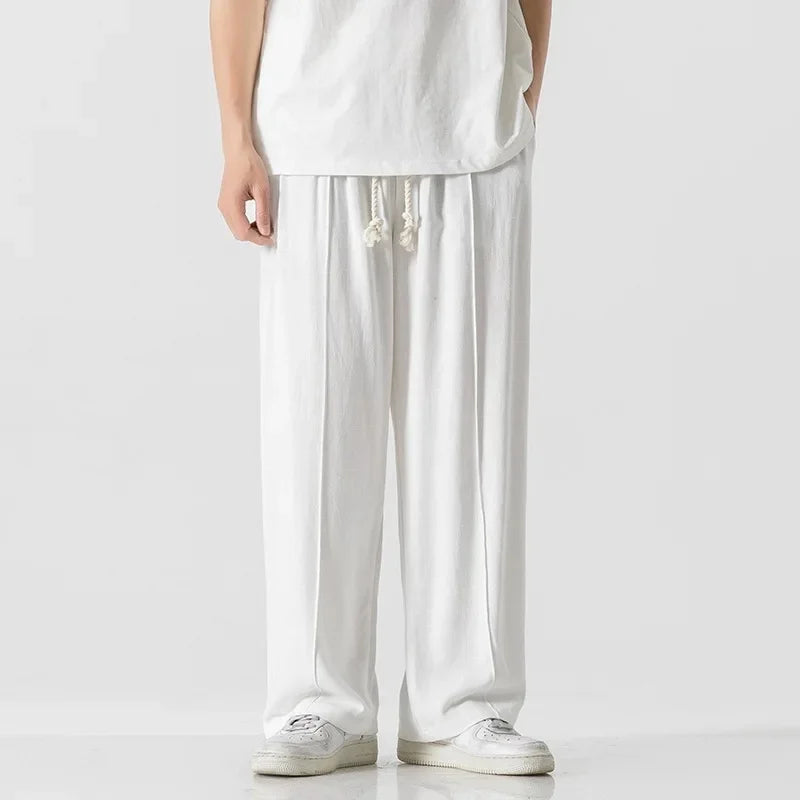 Stratton Relaxed Cotton Pants