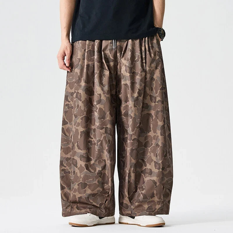 Recon Oversized Kamuflaj Pantolon