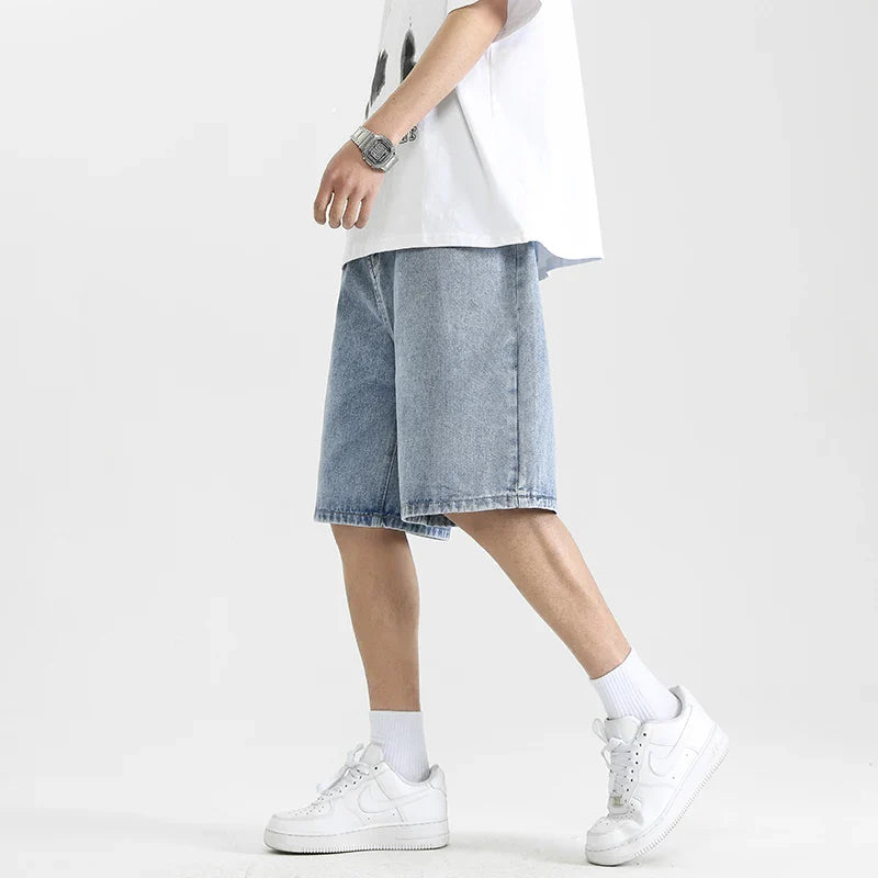 Westline Relaxed Denim Shorts