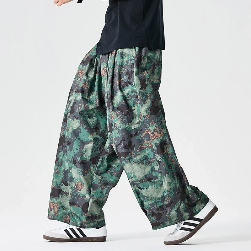 Recon Oversized Kamuflaj Pantolon
