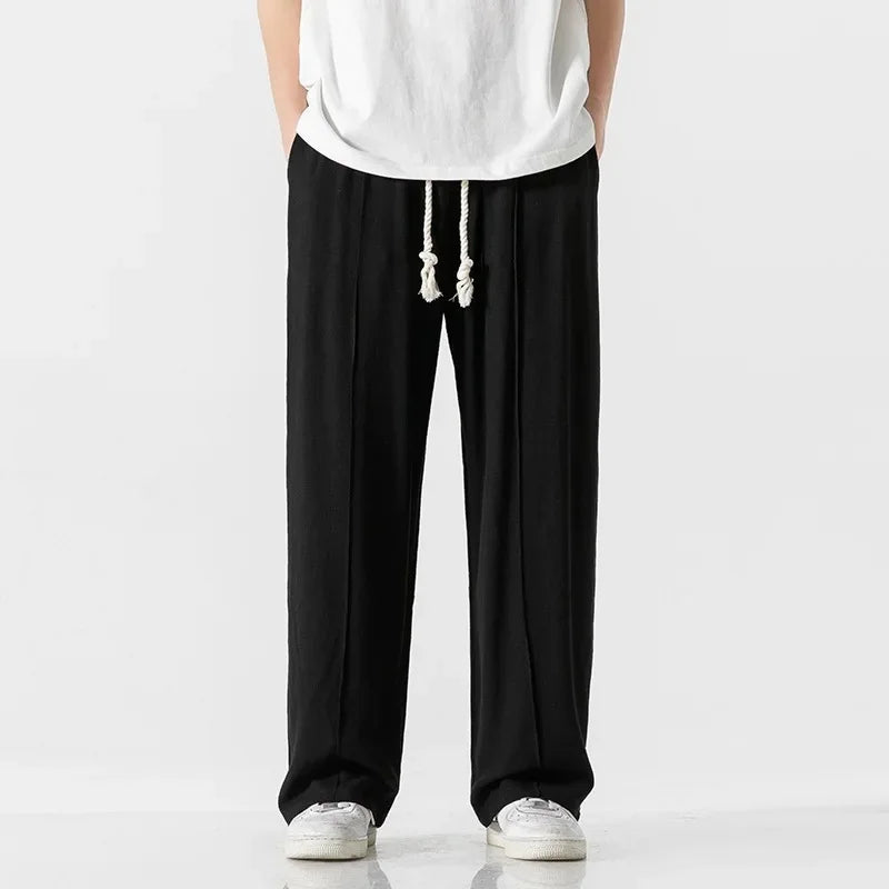 Stratton Relaxed Cotton Pants