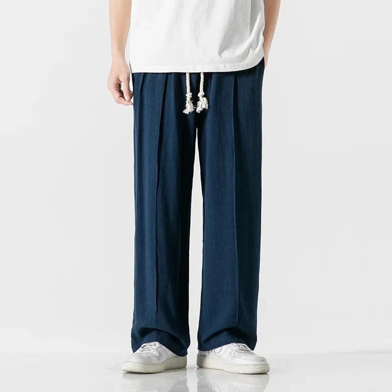 Stratton Relaxed Cotton Pants