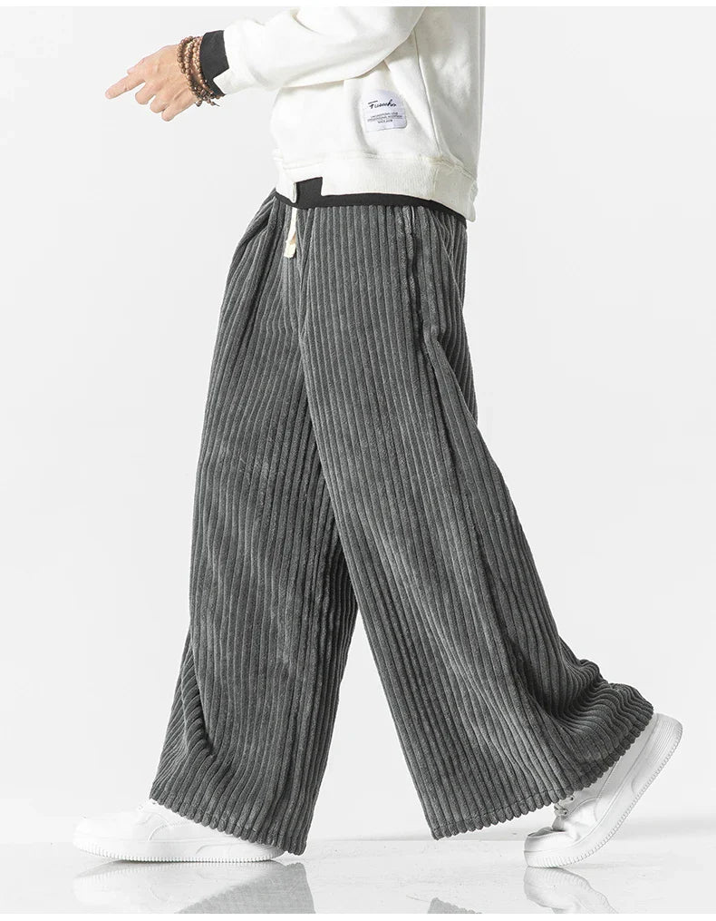 Heritage Wide-Leg Corduroy Pants