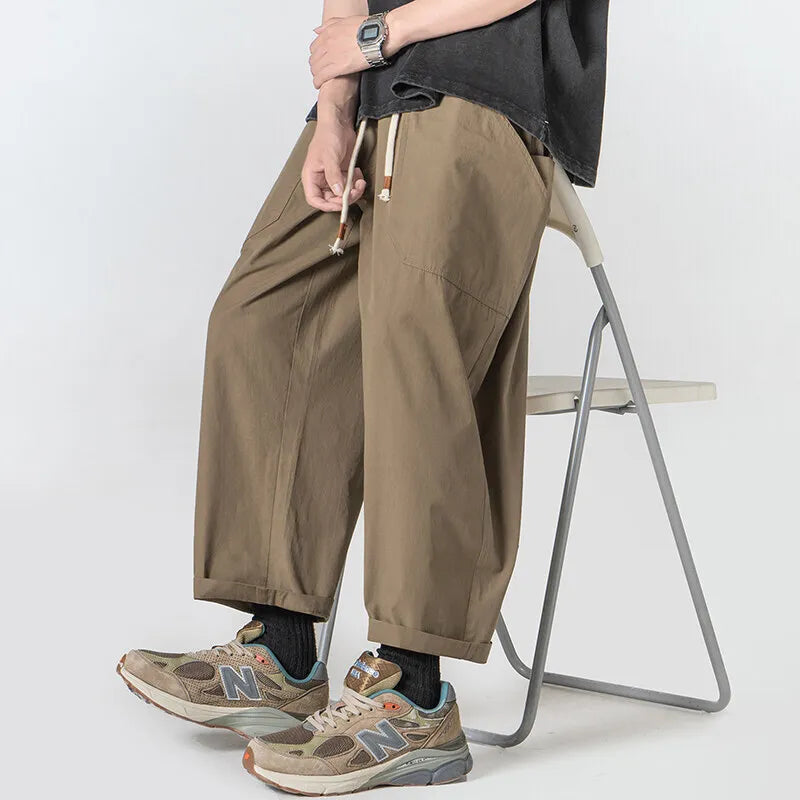 Kyoto Oversized Cotton Pants