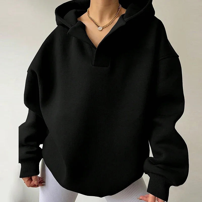 Aura Rahat Kesim Hoodie