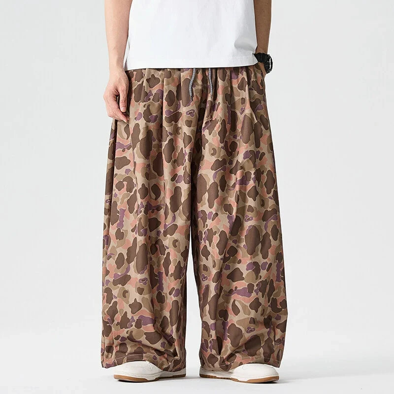 Recon Oversized Kamuflaj Pantolon