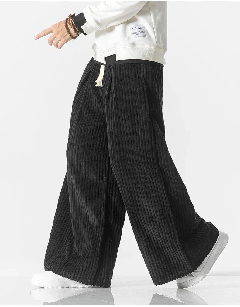 Heritage Wide-Leg Corduroy Pants