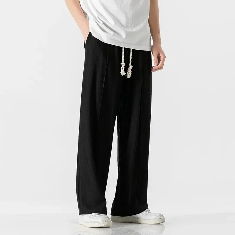 Stratton Relaxed Cotton Pants