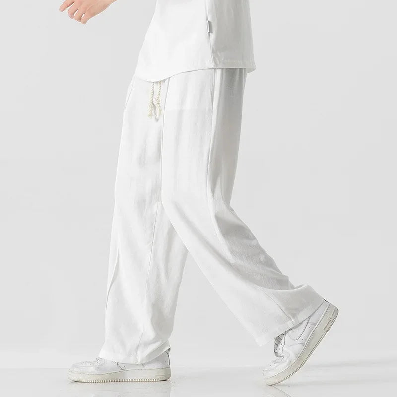 Stratton Relaxed Cotton Pants
