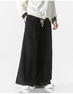 Heritage Wide-Leg Kadife Pantolon