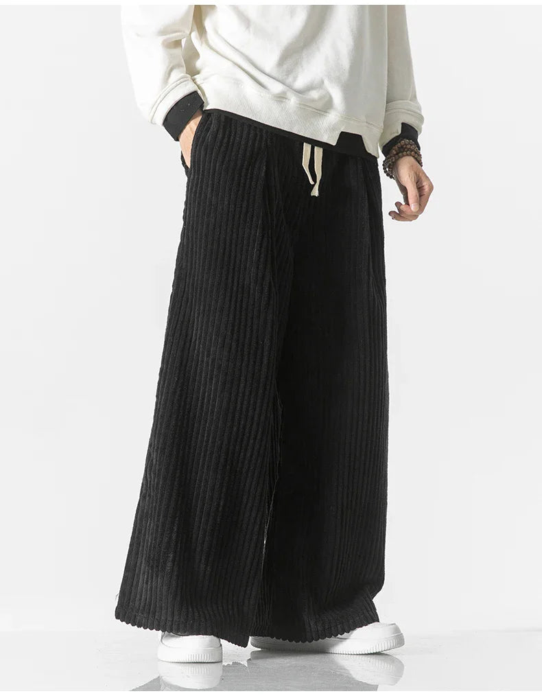 Heritage Wide-Leg Corduroy Pants