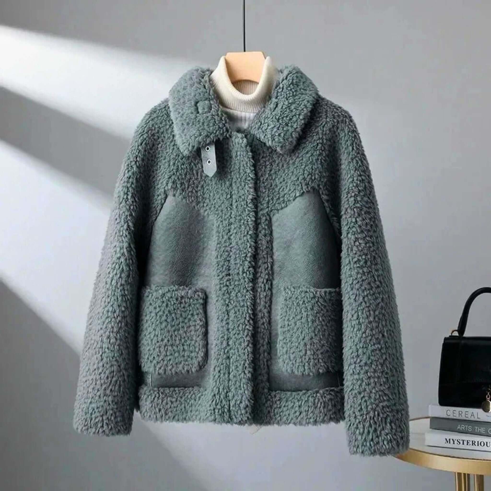 Aurelian Yün Bomber Ceket