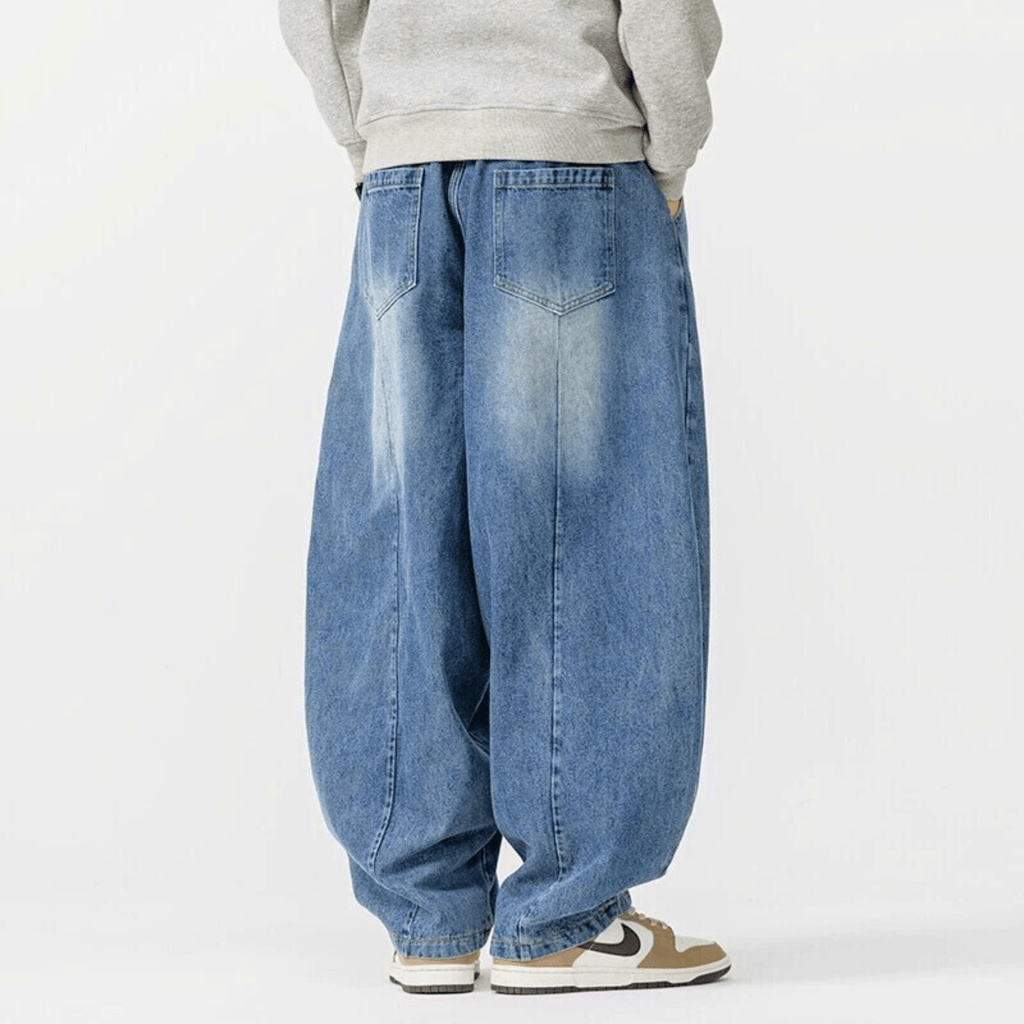 Denim Parachute Jean