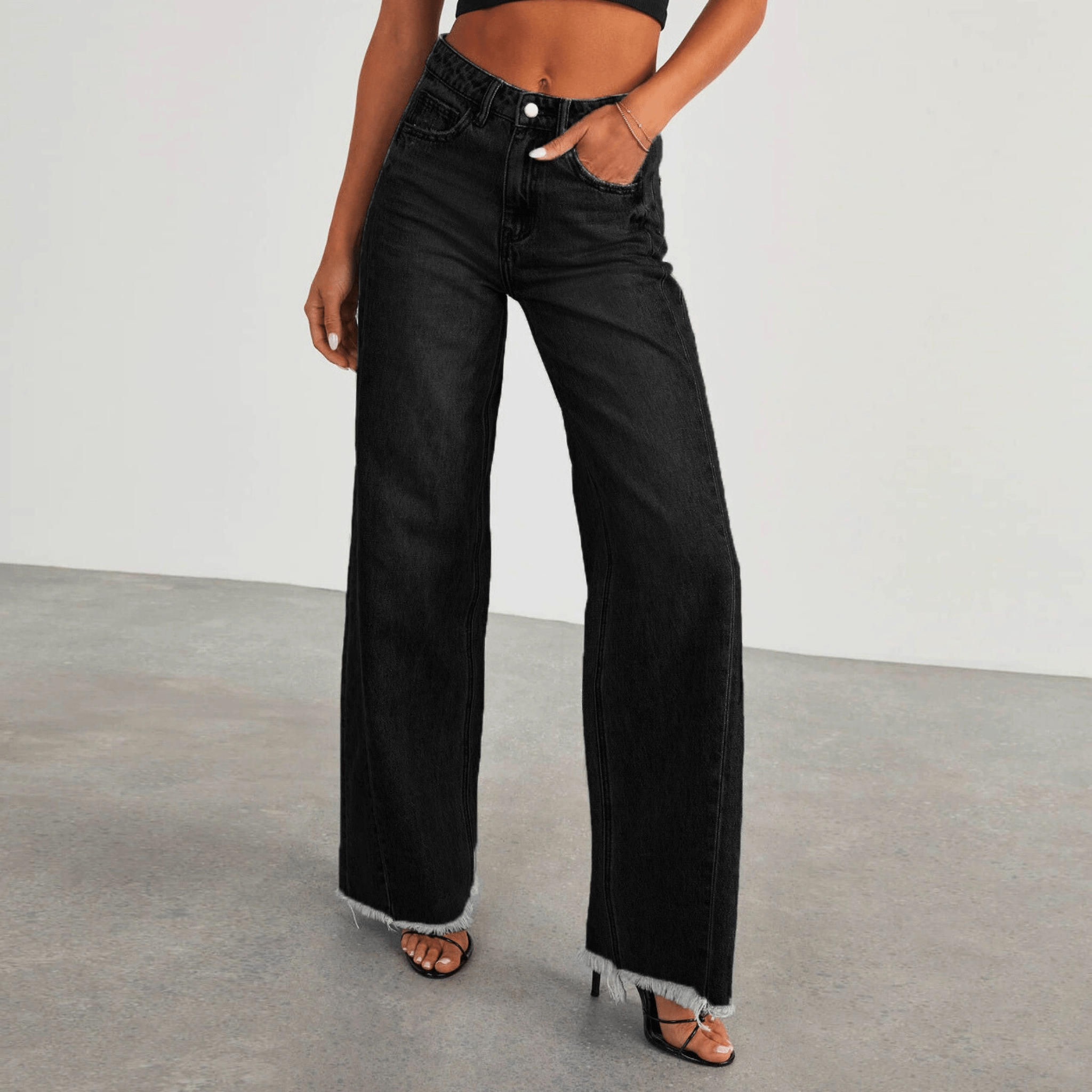 Breezy Wide-Leg Jeans