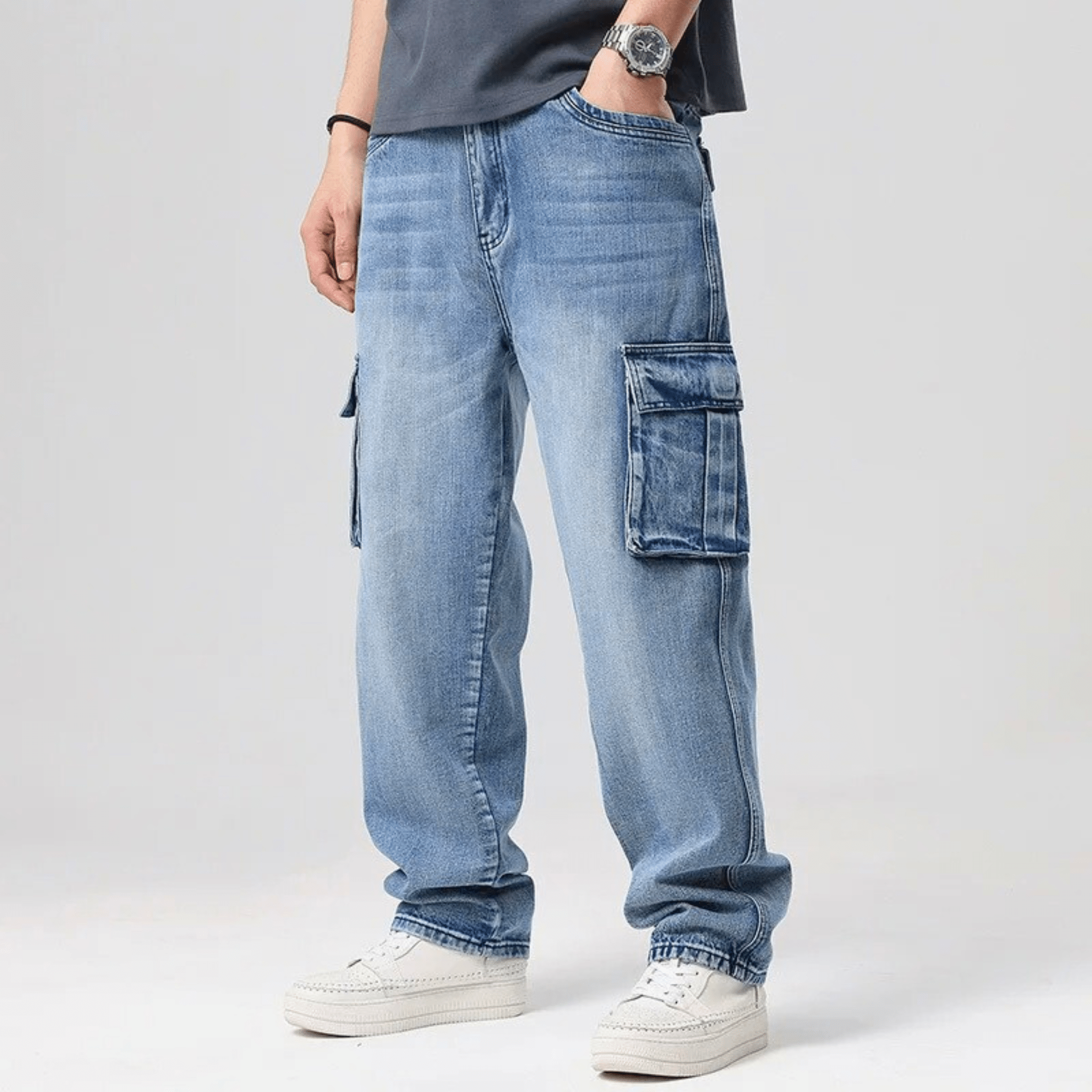 Cargo Denim Jean