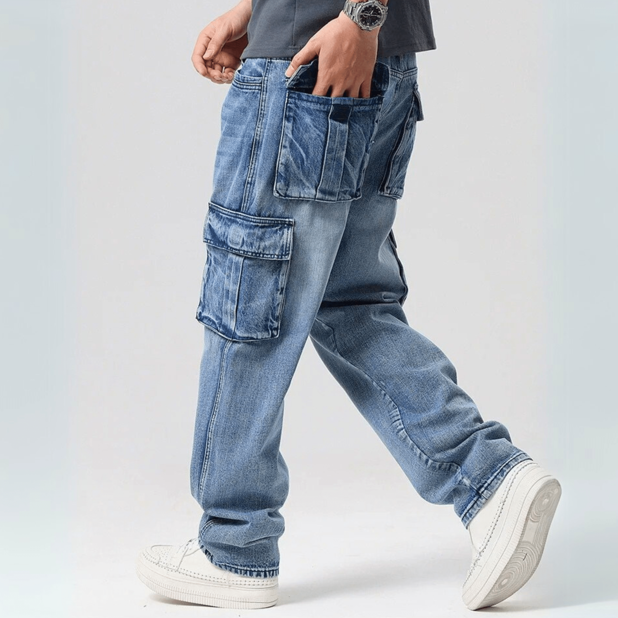 Cargo Denim Jean