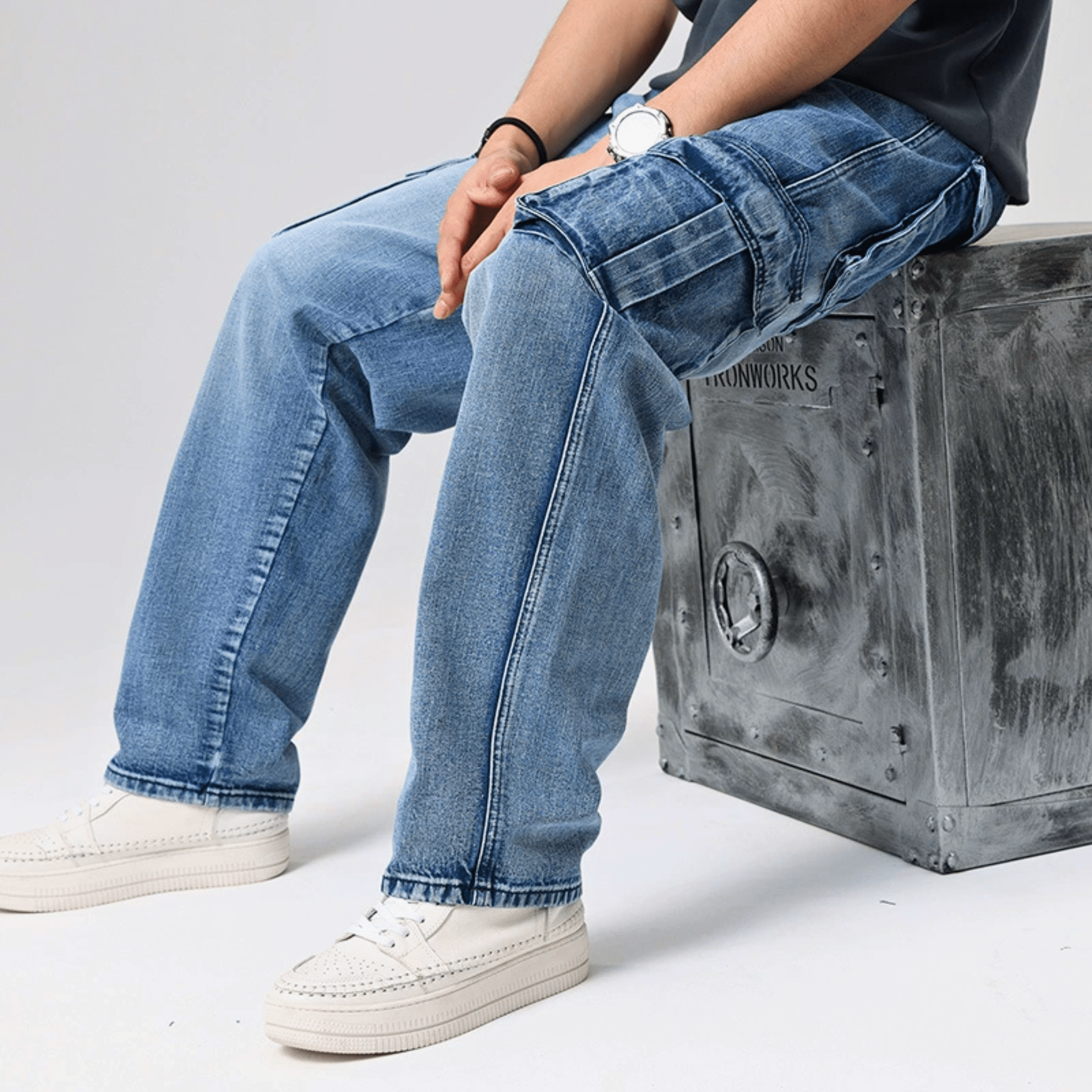 Cargo Denim Jean