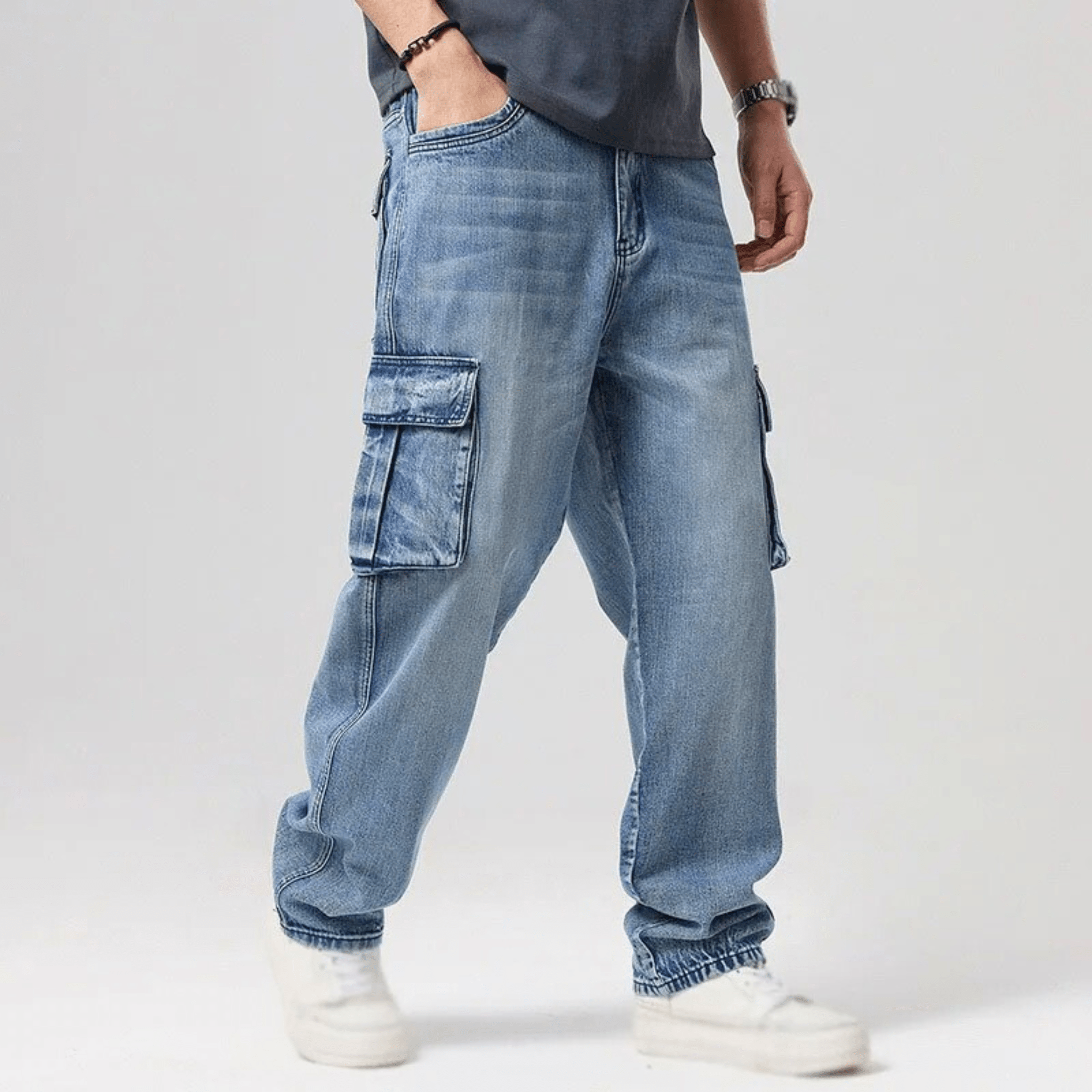 Cargo Denim Jean